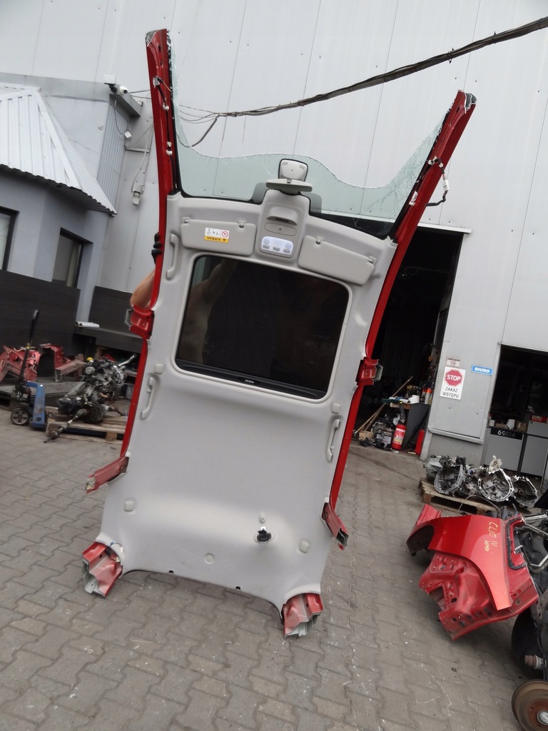 фото №4, Renault clio iv 2013 kombi крыша панорама люк потолок kompletny