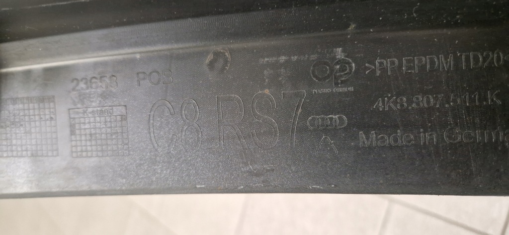 фото №11, Audi rs7 c8 4k8 бампер задняя задний 2018-2023r