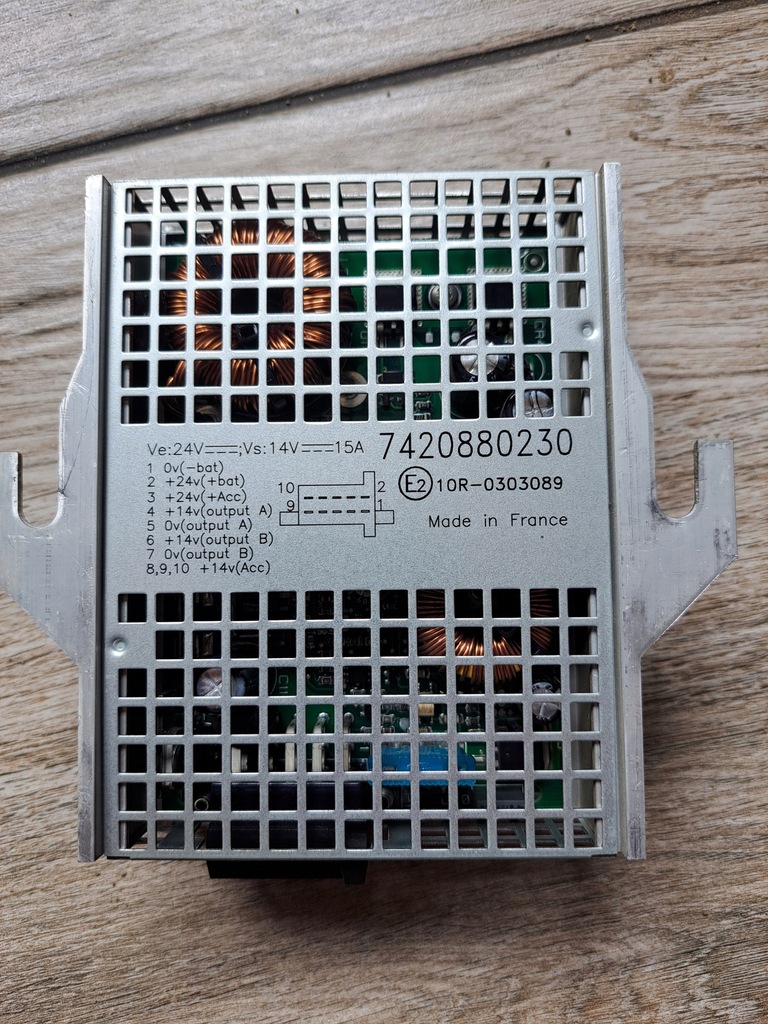 фото №3, Преобразователь 24v / 14v renault dxi volvo fh fm fe fl