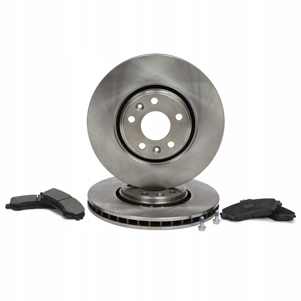 фото №3, Тормозные диски + тормозные колодки тормозные перед renault