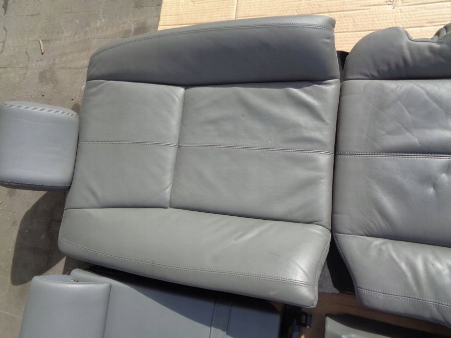 фото №15, Mercedes s w221 заднє сидіння long сіра шкіра шкіряний