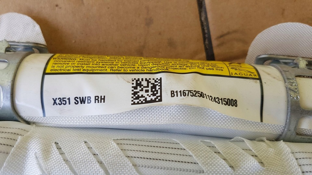 фото №6, Шторка безпеки подушка безпеки права jaguar xj aw93-14k159-ac