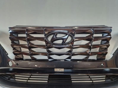 Hyundai tucson iv 4 бампер передній перед решітка решітка  решітка радіатора накладка в Україні