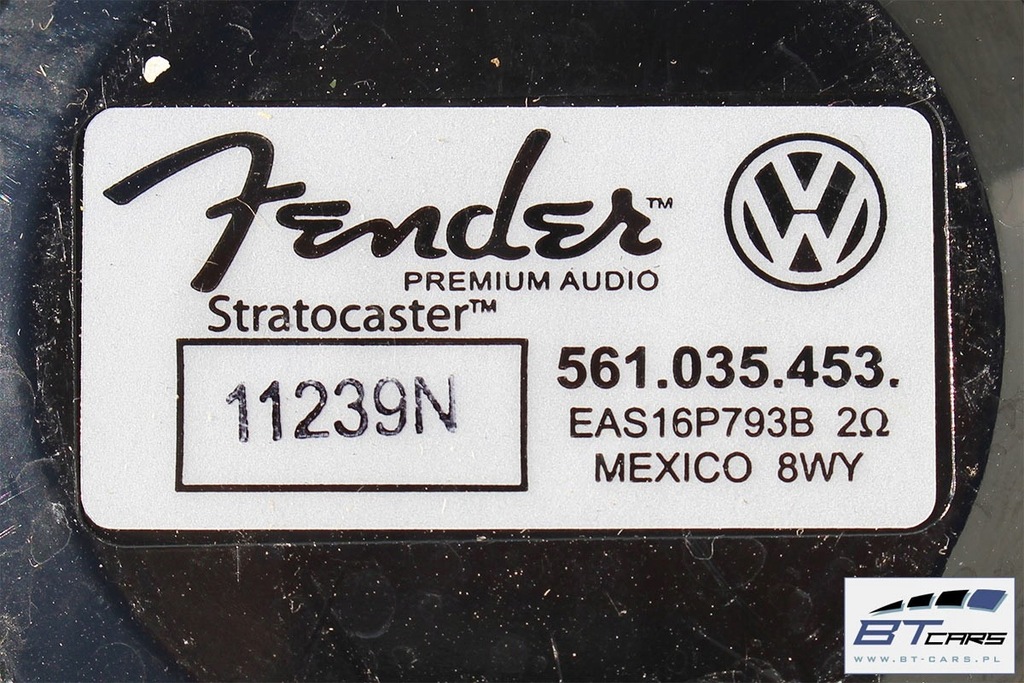 фото №9, Vw jetta динамики + усилитель аудиосистема fender 3t0035456b 561035453 5c6