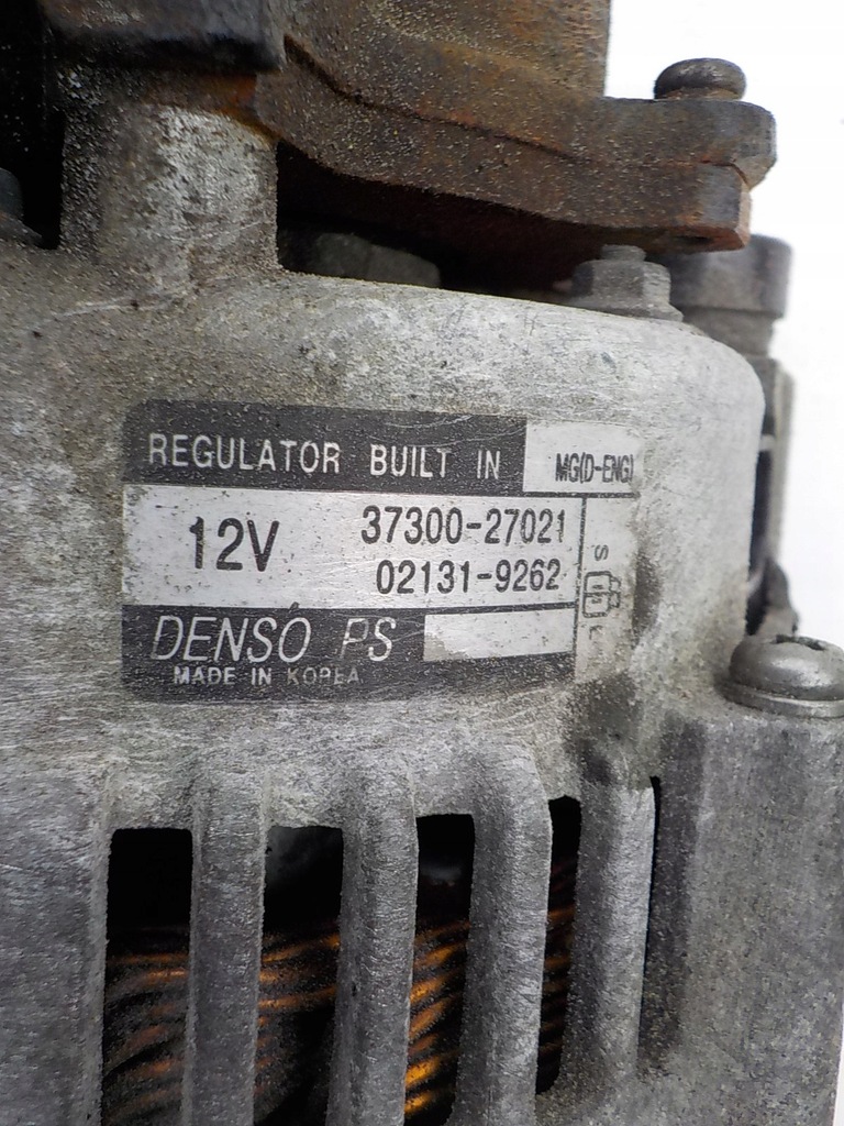 фото №9, Tucson sonata iv ceed i 2.0 crdi 140km d4ea генератор 37300-27021