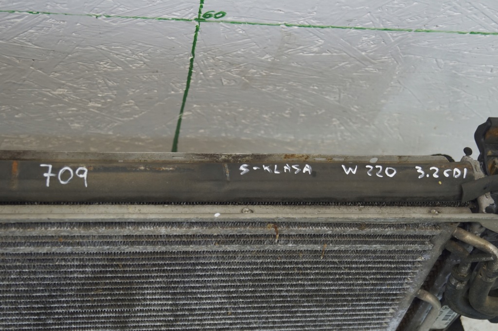 фото №3, Радіатор mercedes s w220 3.2 cdi