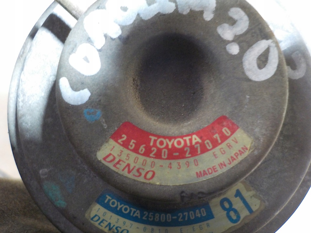 фото №6, Corolla d4d 2.0 клапан egr 2562027070