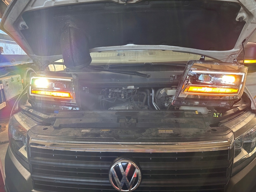 фото №14, Vw crafter лампи full led + адаптери з лампа h7 na лампи full led