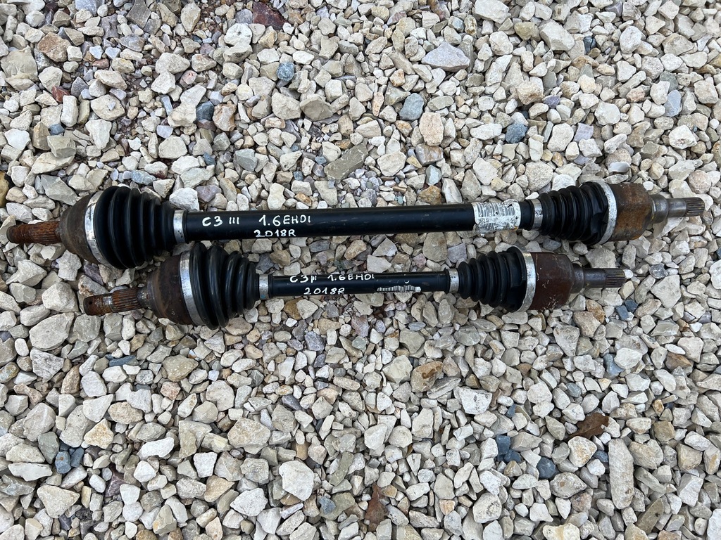 фото №1, Citroen c3 iii приводной вал левая 1.6 ehdi 19r