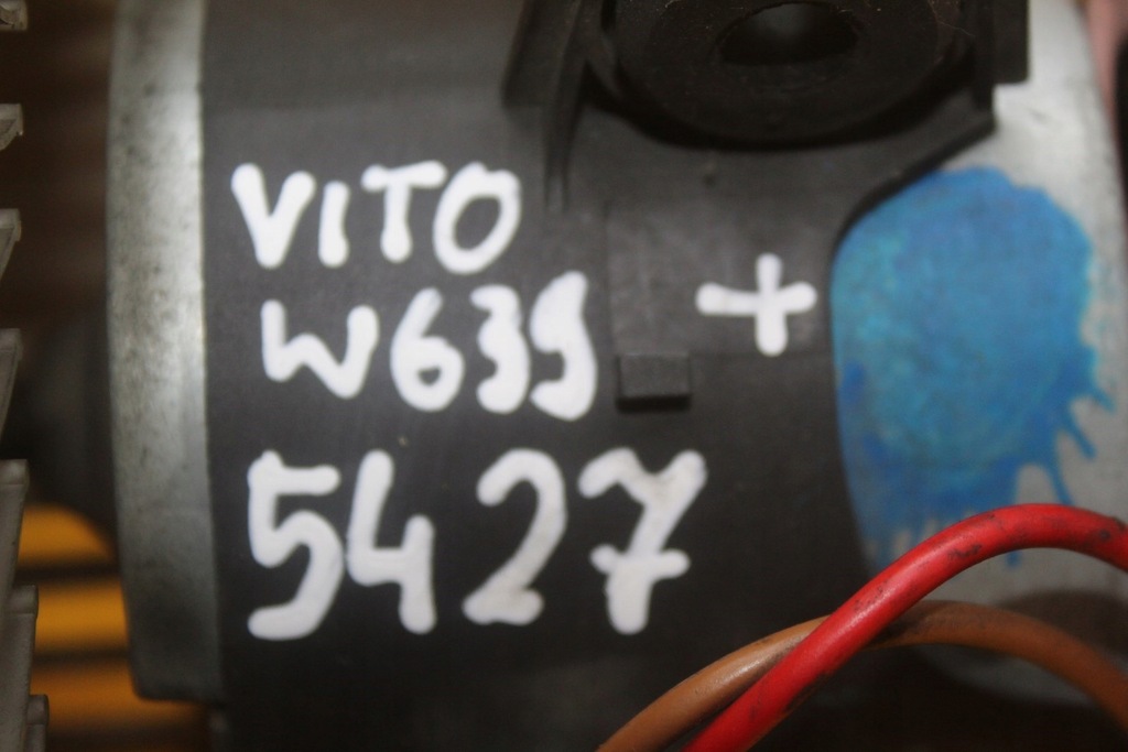 фото №16, Повітродувка вентилятор обдув mercedes vito a639 7735000562