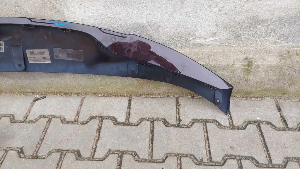 фото №9, Porsche taycan cross turismo спойлер накладка бампера перед 1966