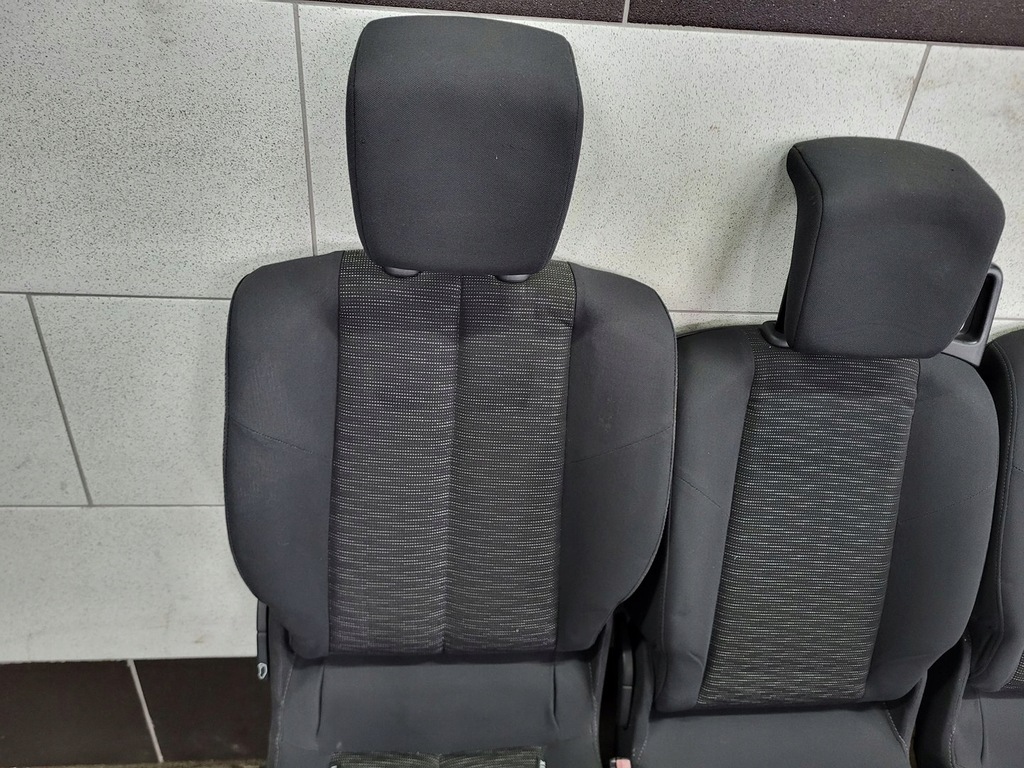 фото №9, Renault scenic ii lift сидіння сидіння ii rzędu заднє сидіння