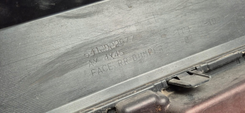 фото №11, Mitsubishi eclipse cross 18- бампер задня задній 6410d029zz