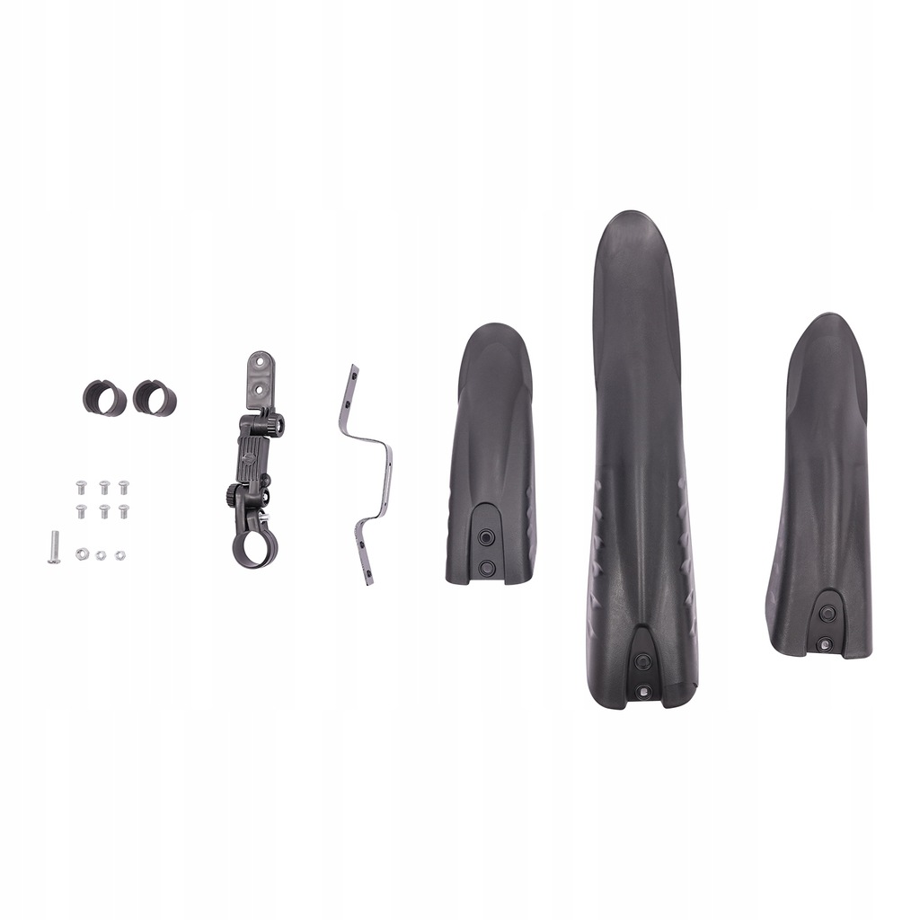 фото №12, 2 szt. крыло велосипедный, чёрный крыло велосипедов górskich, крыло велосипедный