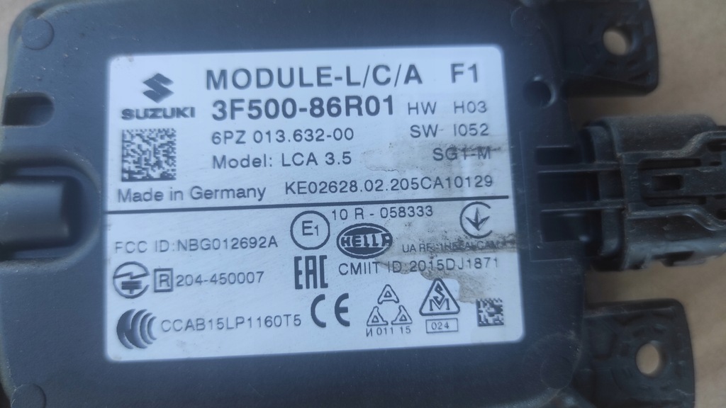 фото №7, Suzuki vitara iii ly радар датчик мертвого pola rvm правий 2020 rok