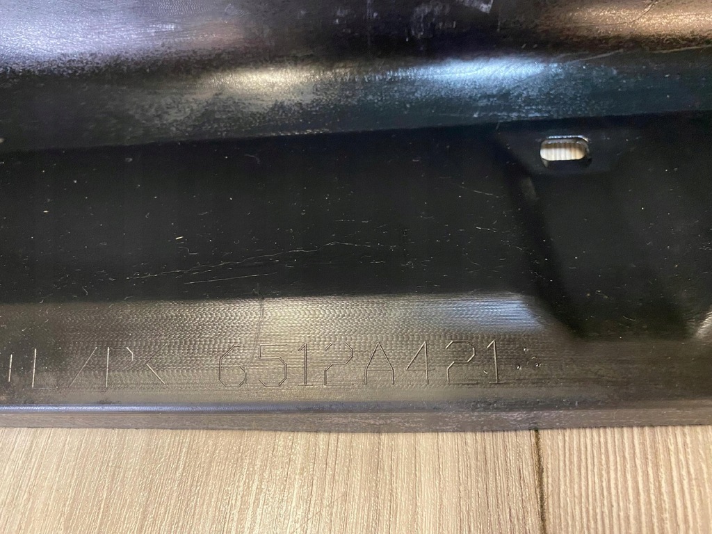 фото №9, Mitsubishi outlander iii молдинг поріг накладка ліва 6512a421