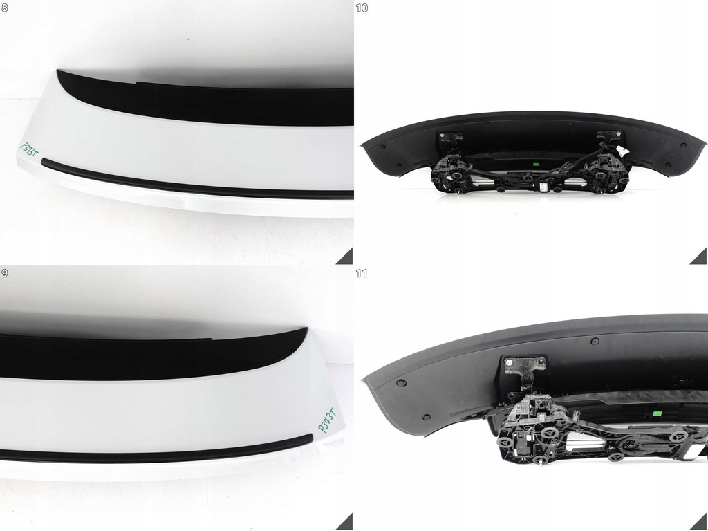 фото №9, Porsche cayenne 9y3 coupe крышка багажника механизм привод спойлер спойлер крыло задняя