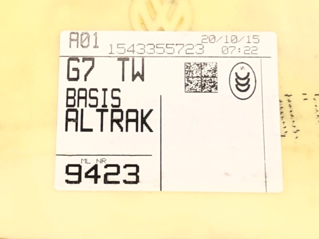 фото №9, Заднє сидіння drugi ряд vw golf vii kombi сидіння середня