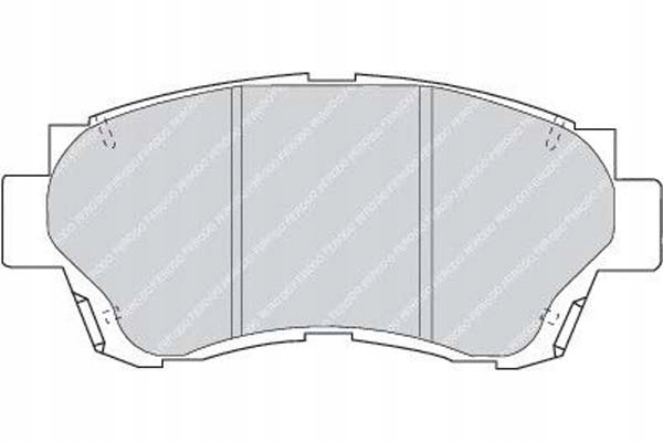 фото №1, Ferodo гальмівні колодки гальмівні lexus es 300 mcv10_. vcv1