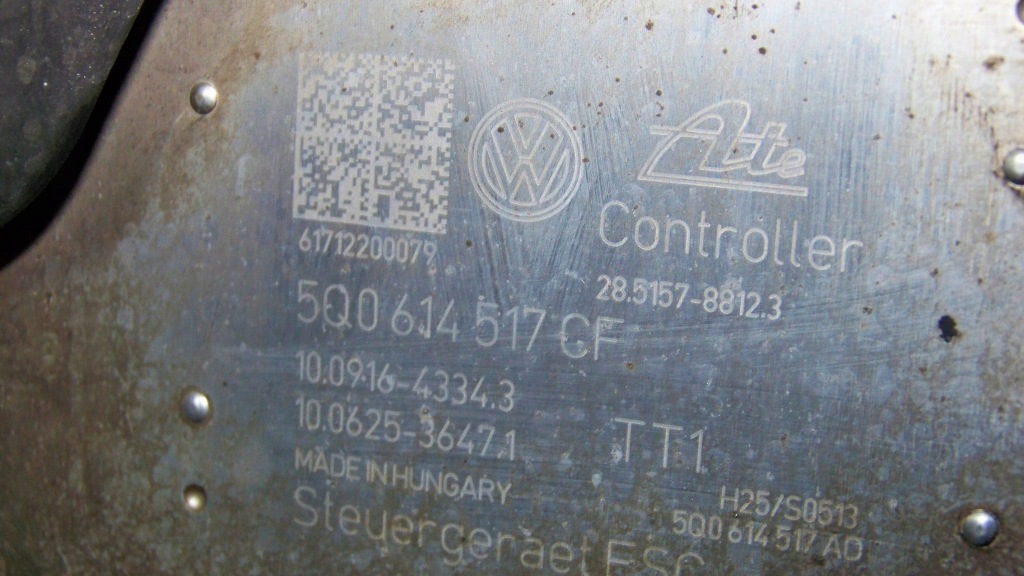 фото №3, Vw golf vii 7 18r насос abs