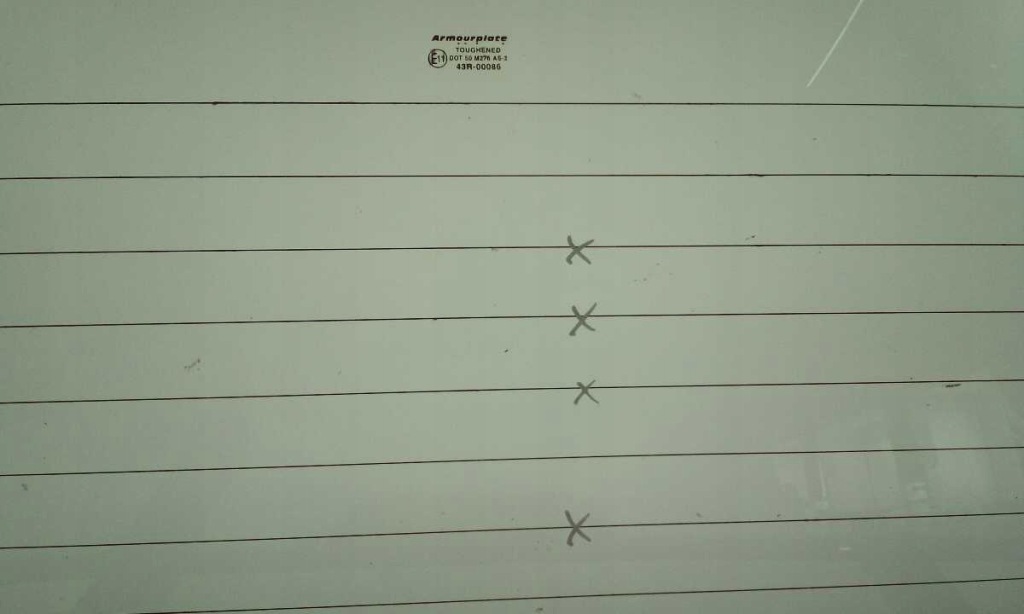 фото №4, Скло задня задня renault espace ii 1991-1996