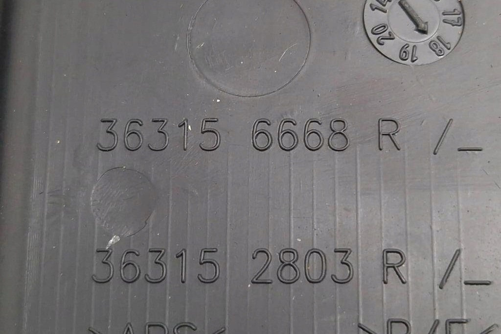 фото №7, Рамка середня панель приладів dacia lodgy 363156668r 1.5l дизель 2019