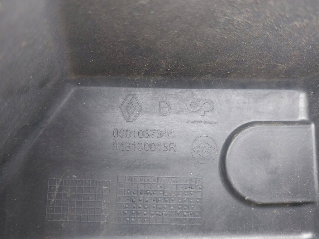 фото №11, Накладка крышки багажника задняя renault megane iii kombi