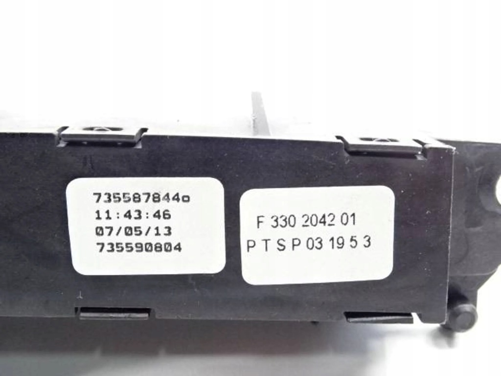 фото №2, Кнопки консолі fiat 500l