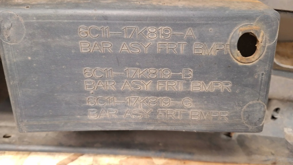 Бампер перед 6c11-17k819-a ford transit mk7 06- Доставка