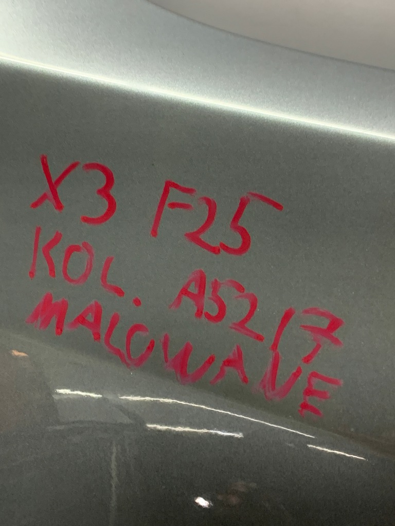 фото №7, Крыло правый перед правый передний bmw x3 f25 2.0 d цвет a52