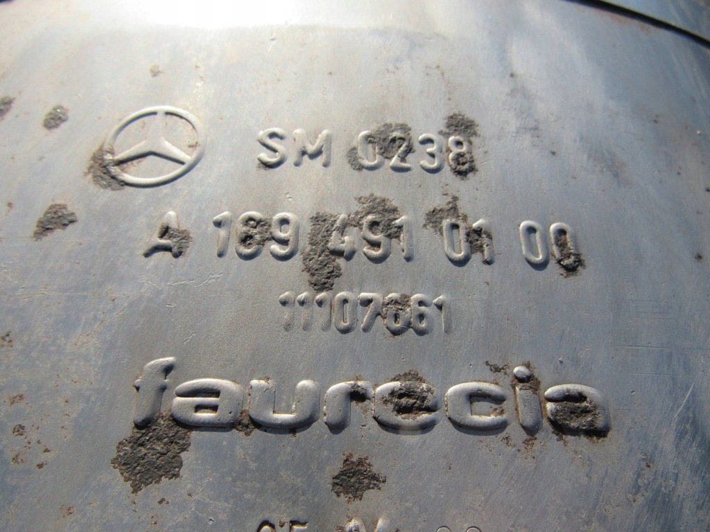 Гаситель выхлоп mercedes-benz a w169 169 a1694910100 с Разборки