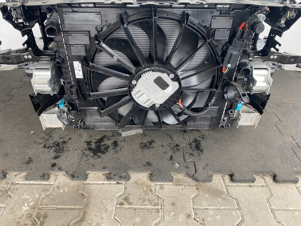 фото №8, Бампер усилитель радиатор лампы laser перед bmw m8 f91 f92 f93