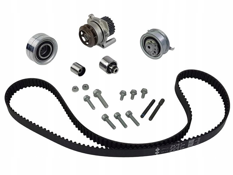 фото №10, Грм kpl. ремень + ролик + насос жидкость audi a1, a3, a4, a4 allroad,