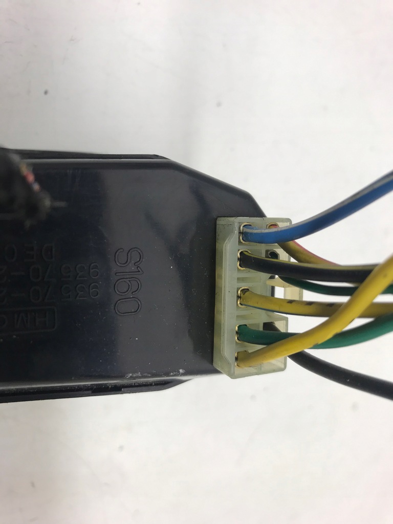 фото №9, Переключатель окон водителя левый hyundai coupe 99r 93570-27000 europa хороший