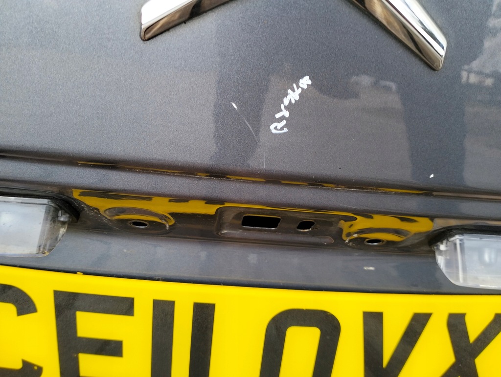 фото №8, Крышка багажника задняя citroen c3 picasso цвет kthc 2008-2012