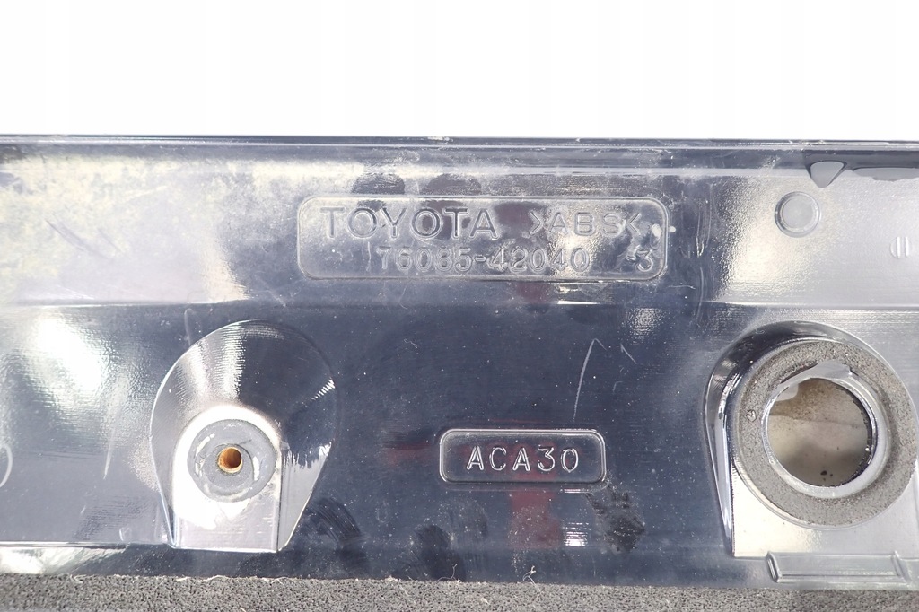 фото №8, Toyota rav4 06- спойлер спойлер кришки багажника