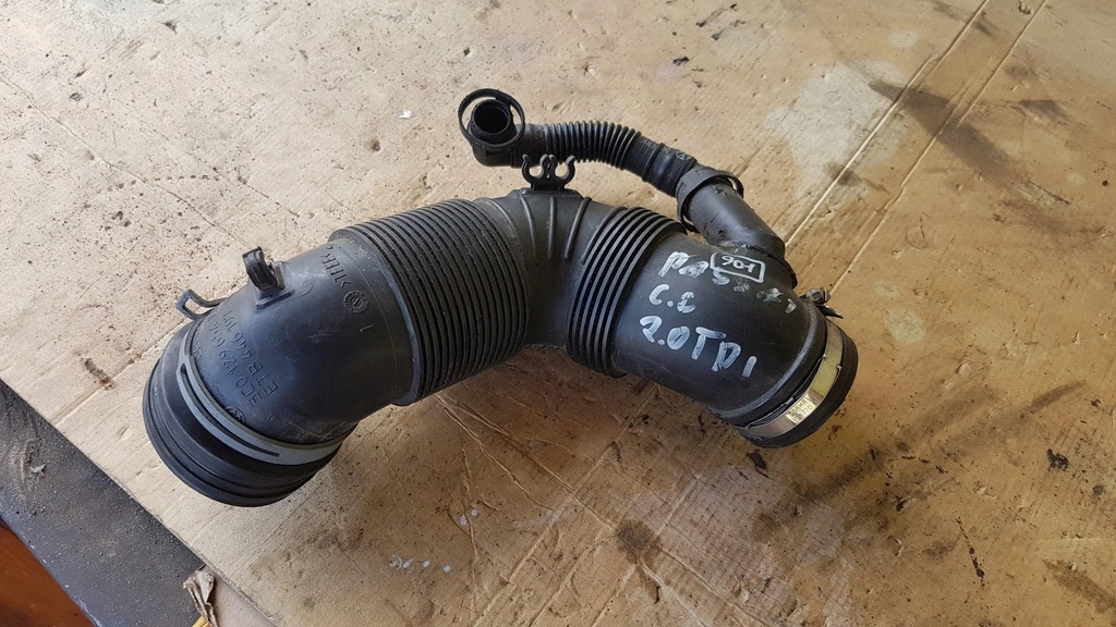 фото №1, Шланг воздуха 2.0tdi vw passat cc 3c0129654