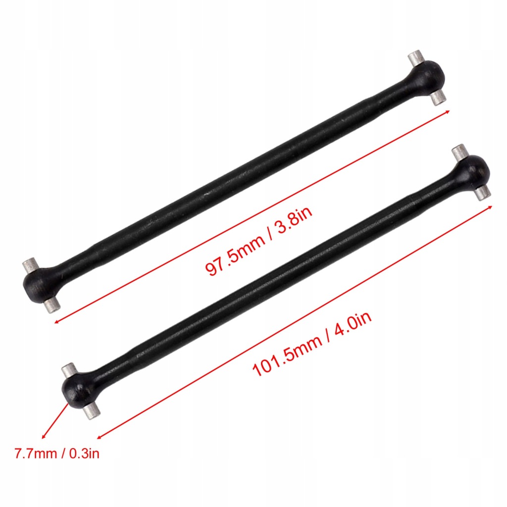 фото №4, 2 szt приводная wał приводной zd racing 1/8 rc