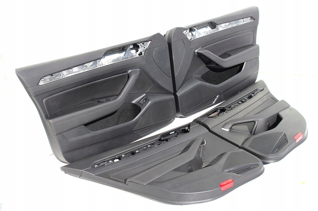 фото №10, Vw passat b8 kombi обшивка обшивки дверь alltrack дверные обивка кожа ko