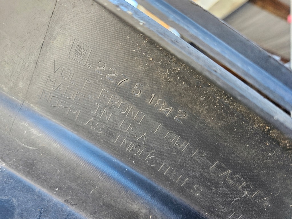 фото №9, Chevrolet volt ii спойлер накладка бампера перед