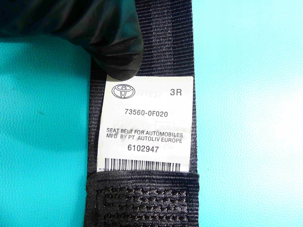 фото №3, Pas безопасности задняя правый iii ряд verso 09-13