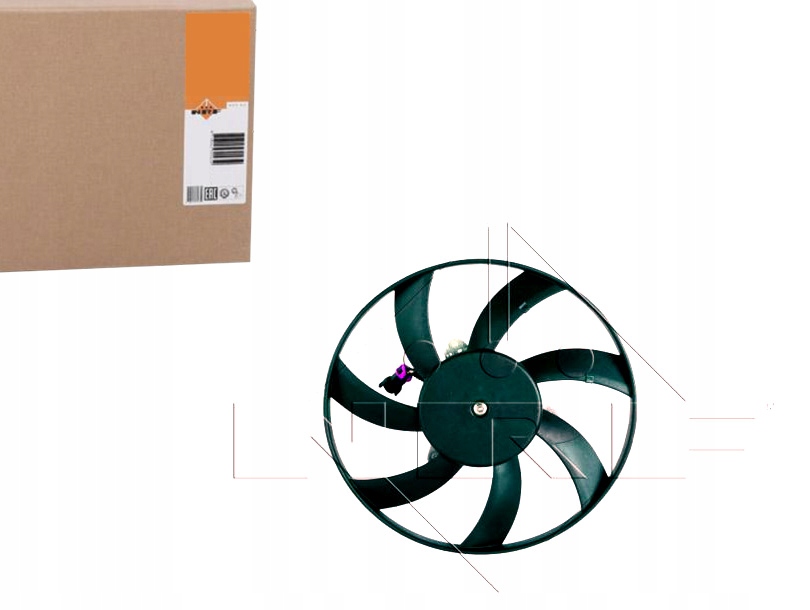 фото №1, Вентилятор радіатора vw polo caddy nrf