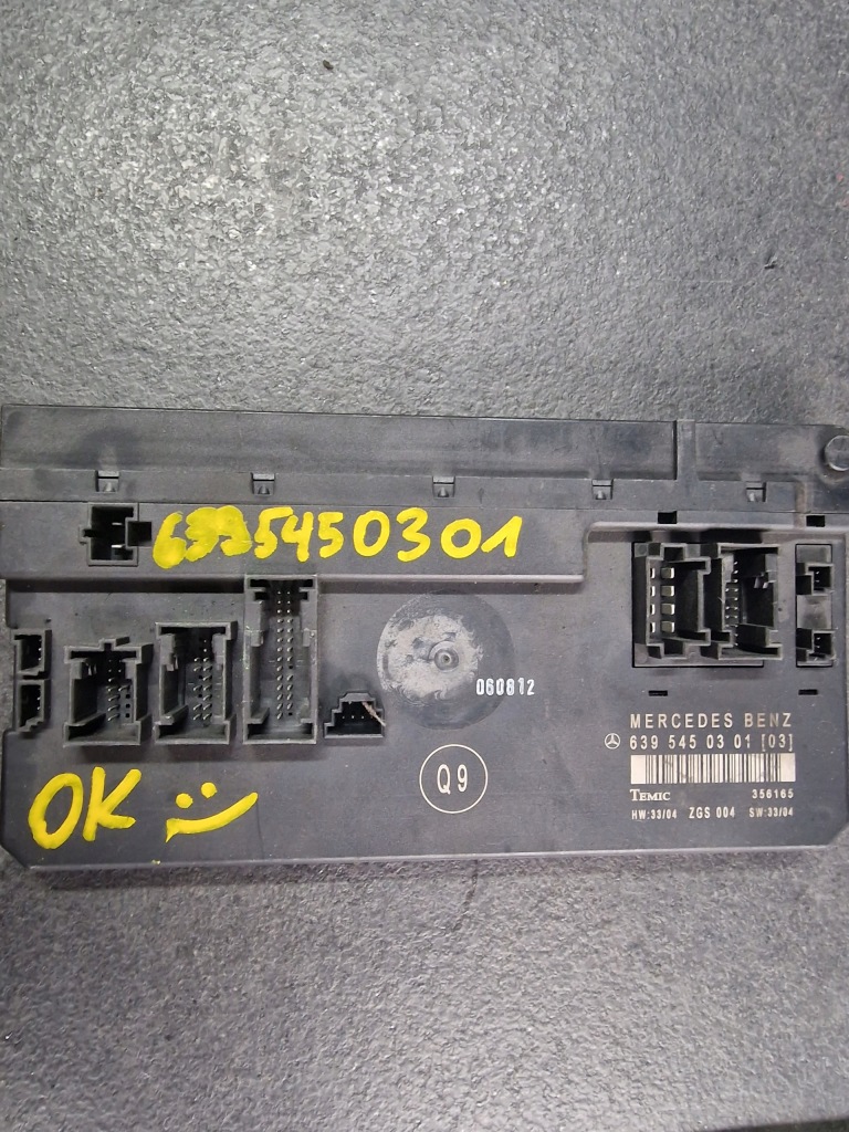 фото №8, Модуль комфорта mercedes vito viano w639 a6395450301