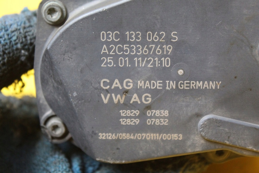 фото №9, Дроссельная заслонка golf v ibiza iv 1.4 16v 03c133062s
