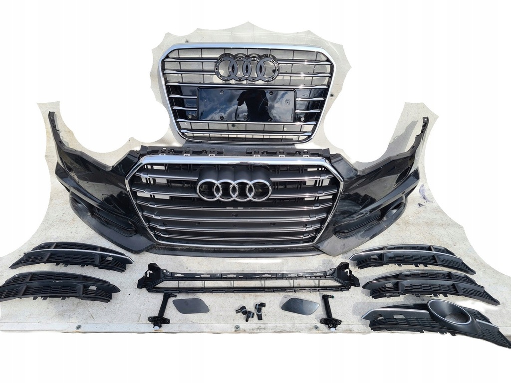 фото №1, Бампер перед kompletny audi a6 c7 lift s-line