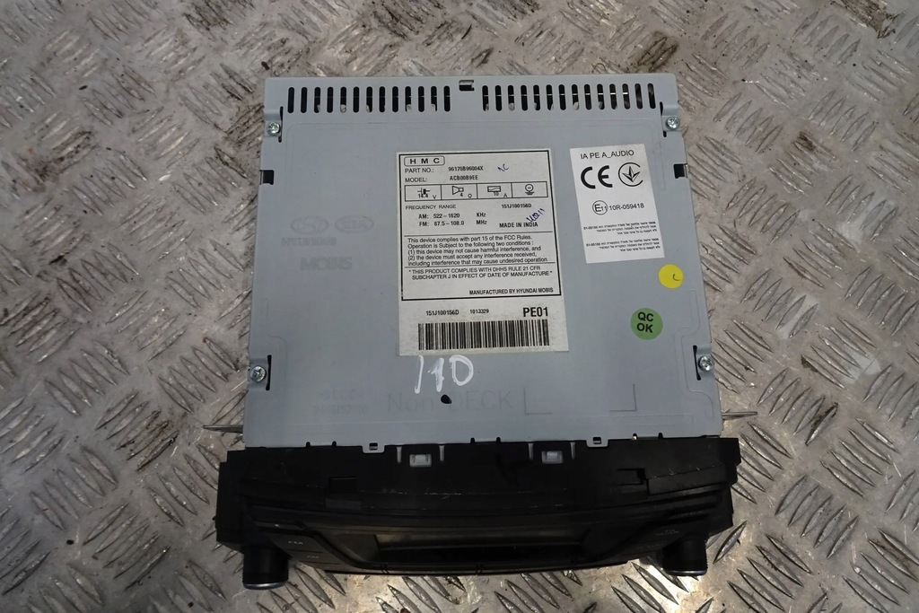 фото №2, Hyundai i10 ii lift радіо радіопрогравач cd 15-