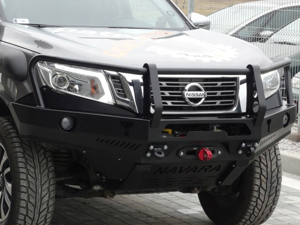 фото №6, Бампер стальной передний перед nissan navara d23