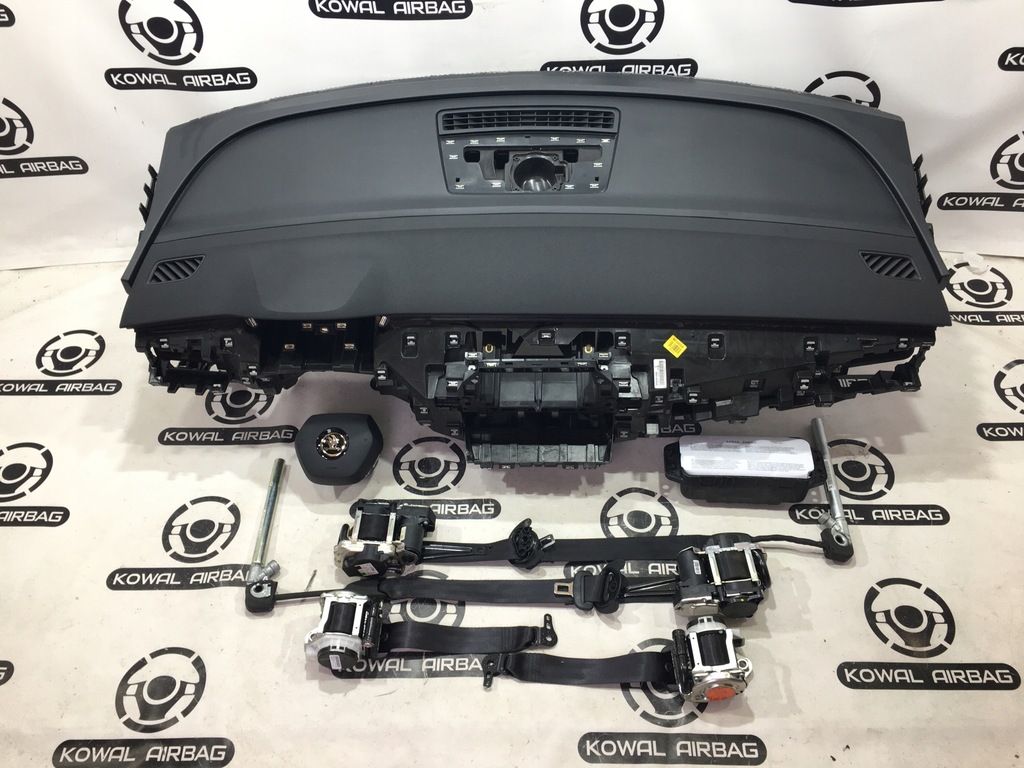 фото №1, Skoda enyaq 2020 приборная панель консоль подушка безопасности подушки безопасности ремни оригинал демонтаж