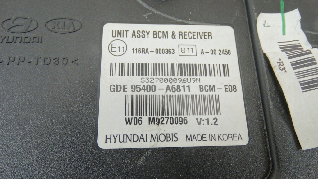 фото №14, Модуль комфорту bcm hyundai i30 ii 12-16