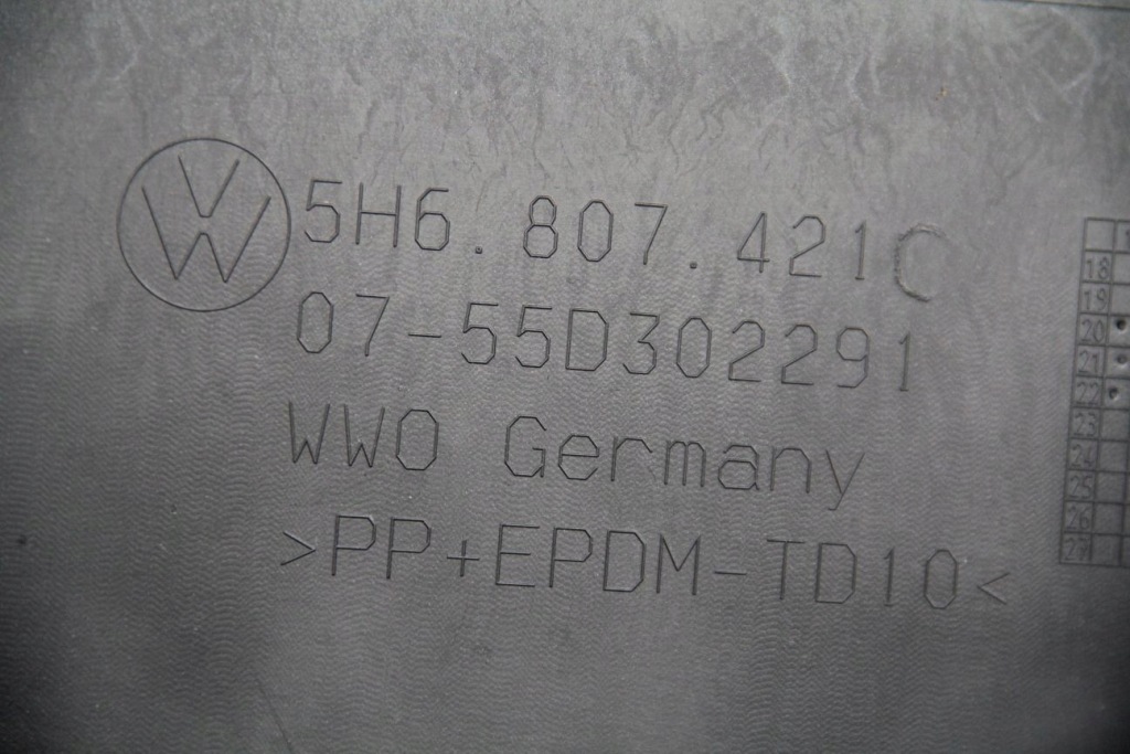 фото №10, Бампер задняя vw golf viii 8 dolphin 4 pdc new oryg